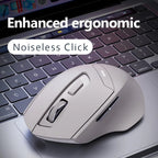 Inphic DR6 2.4G Wireless + Bluetooth 5.0/4.0 Tri-mode Charging Mute Office Gaming Computer Mouse — view 5