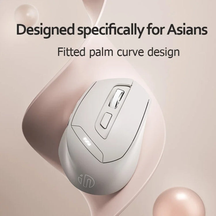 Inphic DR6 2.4G Wireless + Bluetooth 5.0/4.0 Tri-mode Charging Mute Office Gaming Computer Mouse — view 7