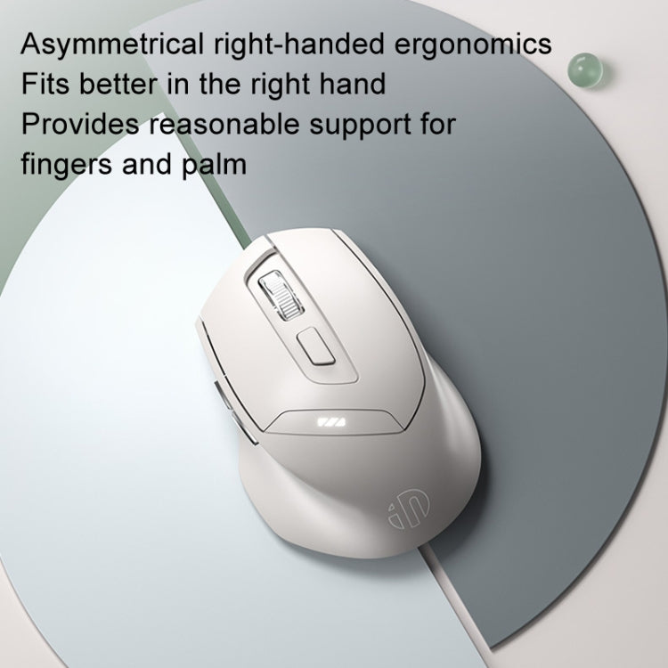 Inphic DR6 2.4G Wireless + Bluetooth 5.0/4.0 Tri-mode Charging Mute Office Gaming Computer Mouse — view 8