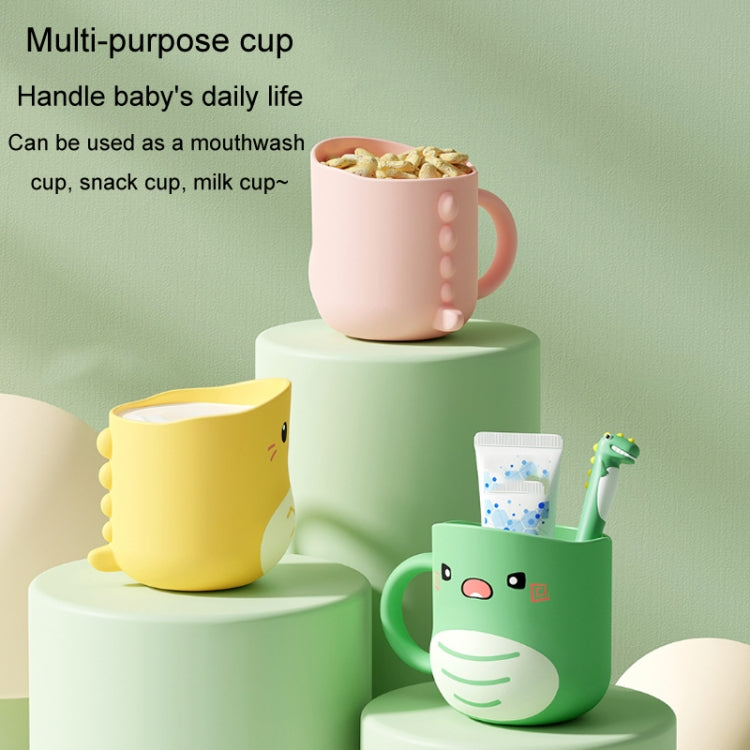 Water Mug Brushing Cup Baby Home Cute Cartoon Drop-Proof Eco-Friendly Dinosaur Cup — view 4