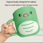 Water Mug Brushing Cup Baby Home Cute Cartoon Drop-Proof Eco-Friendly Dinosaur Cup — view 6