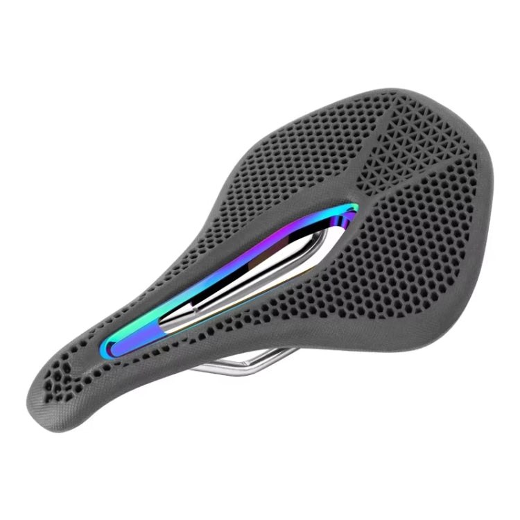 PROMEND SD-577 Bicycle Honeycomb Bionic Structure Saddle Hollow Steel Bow Breathable Comfort Saddle