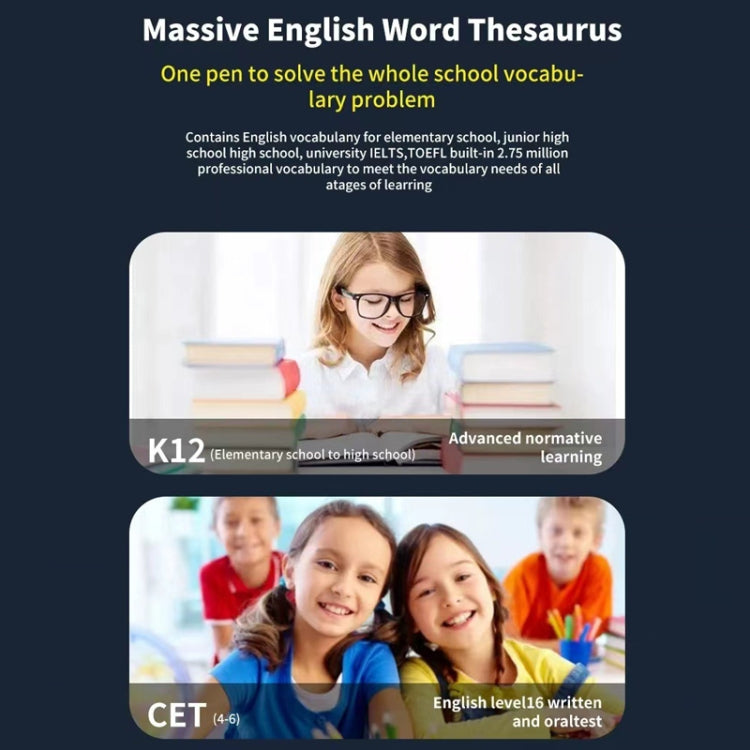 International Version Multi-language Camera Scanning Offline Translation Pen