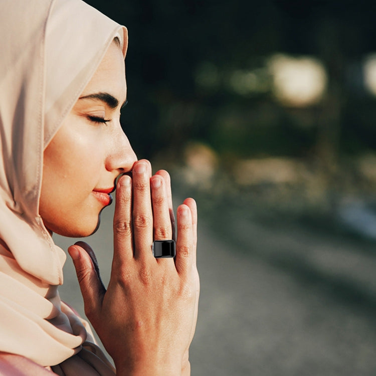 Equantu Smart Bluetooth Finger Counter Muslim Prayer Time Reminder Ring