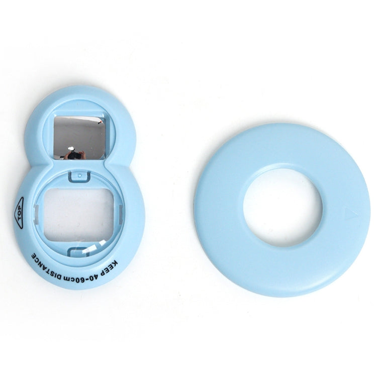 For Fujifilm instax Mini 7+/SE Selfie Filter Auxiliary Ring Set — Purple