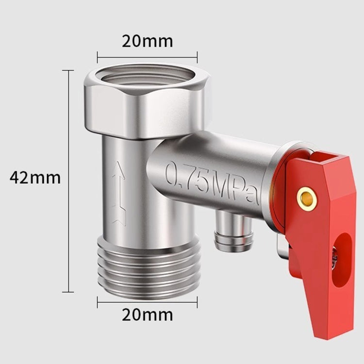 Pressure Relief Valve For Electric Water Heater Pressure Reducing Exhaust Valve Household Check Valve