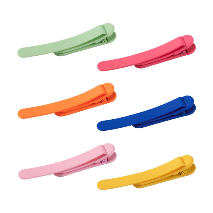 Silicone Page Bookmark Clip Automatic Page Recording Reading Tool — 3pcs Green + Pink + Orange