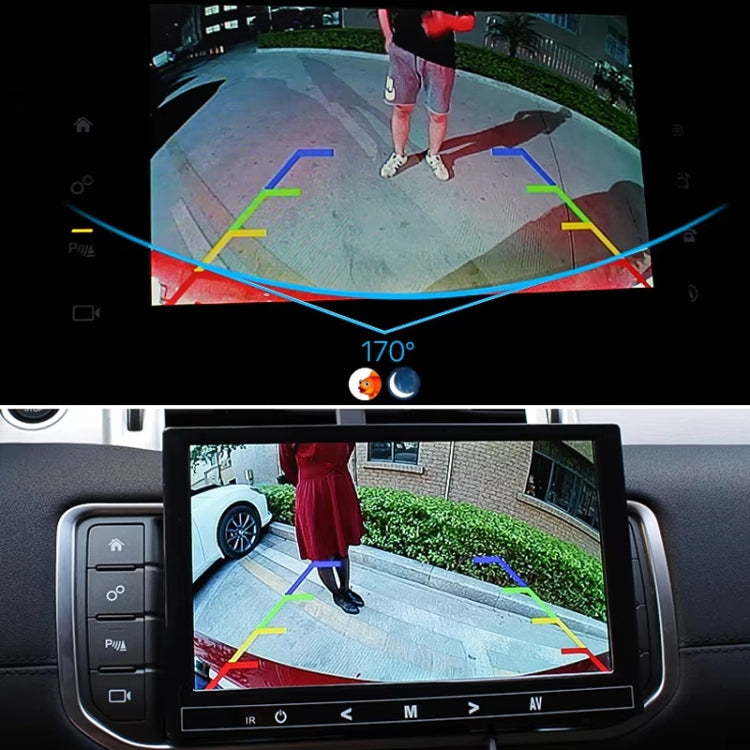 AHD1080P Car Universal HD Night Vision Rear View Reversing Three-Control Fisheye Camera — view 11