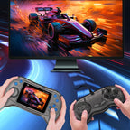 Q8 Handheld Game Console 3.0 Inch Screen Support TV Connection Built In 800 Games, Singles Transparent Blue, Singles Transparent Purple, Doubles Transparent Gray, Doubles Transparent Blue, Doubles Transparent Purple
