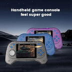 Q8 Handheld Game Console 3.0 Inch Screen Support TV Connection Built In 800 Games, Singles Transparent Blue, Singles Transparent Purple, Doubles Transparent Gray, Doubles Transparent Blue, Doubles Transparent Purple