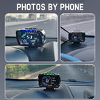 HUD Head-up Display OBD LCD Mileage Speedometer