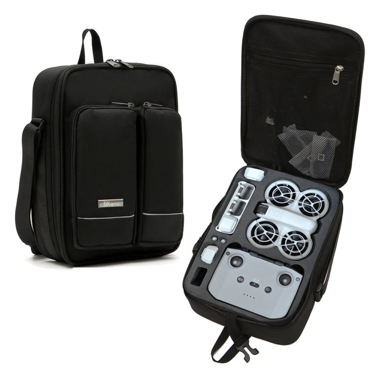 Fly More Combo BKANO Storage Bag Portable Shoulder Bag With 2 Front Pockets, For DJI Neo