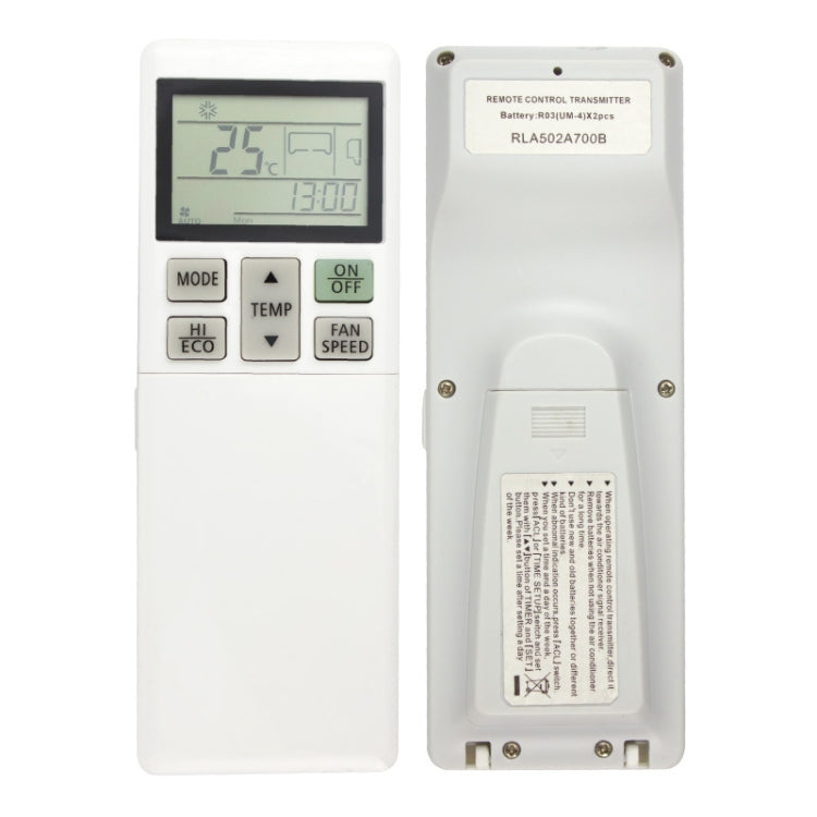 For Mitsubishi RLA502A700B Air Conditioner Remote Control