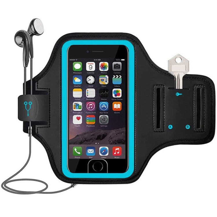 Mobile Phone Armband With Adjustable Strap & Key Pocket