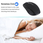 6-Keys Type-C/USB-C Laptop Office Game Silent Wireless Mouse