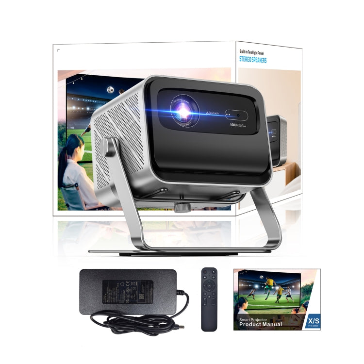 TOUMEI X6 4K HD Home Theater Office Teaching Microphone Karaoke Projector — view 14