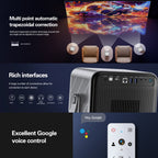 TOUMEI X6 4K HD Home Theater Office Teaching Microphone Karaoke Projector — view 8