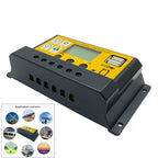 12V/24V Simple Solar Controller Light Time Control Solar Panel Regulator Controller With USB — view 6