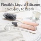 Silicone Rotating Multifunction Cleaning Cup Brush Set Bottle Nipple Straw Cleaner Brush — view 7