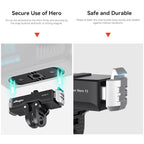 For GoPro HERO13 Black aMagisn Metal Magnetic Quick Release Base Dual Interface Adapter
