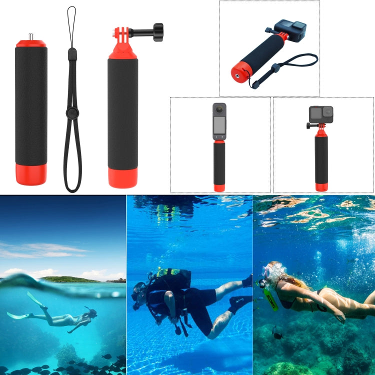 with 1/4 Inch Screw and Thread For Action Camera Accessories, Water Floating Grip