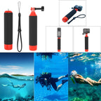 with 1/4 Inch Screw and Thread For Action Camera Accessories, Water Floating Grip