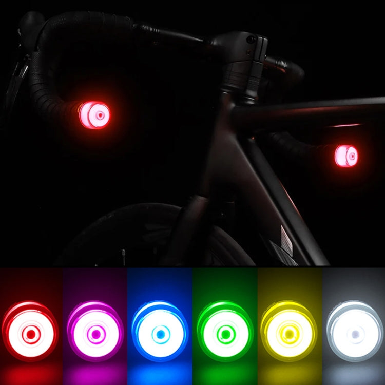 ESLNF Bike Handlebar Light LED Bicycle Turn Signal Cycling Light Waterproof Safety Warning Indicator Lamp — Normal