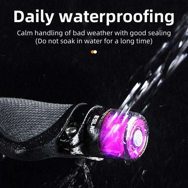 ESLNF Bike Handlebar Light LED Bicycle Turn Signal Cycling Light Waterproof Safety Warning Indicator Lamp — view 8