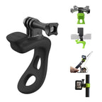TELESIN Action Camera Mount Silicone Adjustable Mini Flexible Bracket For GoPro HERO / Insta360 / DJI Action Camera