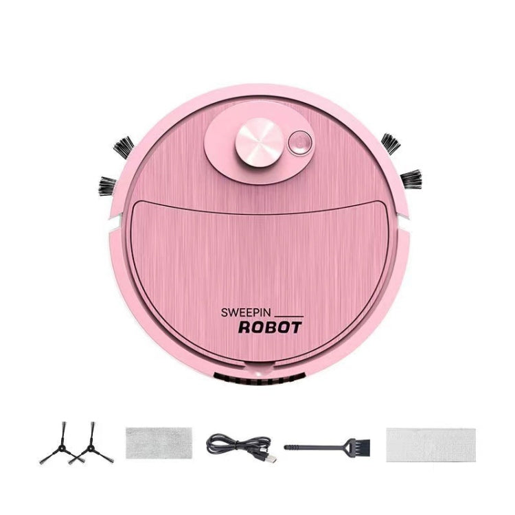 Intelligent Sweeping Robot Sweeping Mopping Suction 3 In 1 Cleaning Machine — 8088 Black