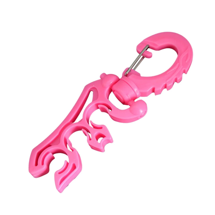 Diving Second-Stage Head Fixing Clamp BC Low-Pressure Hose Clamp — Fruit Green