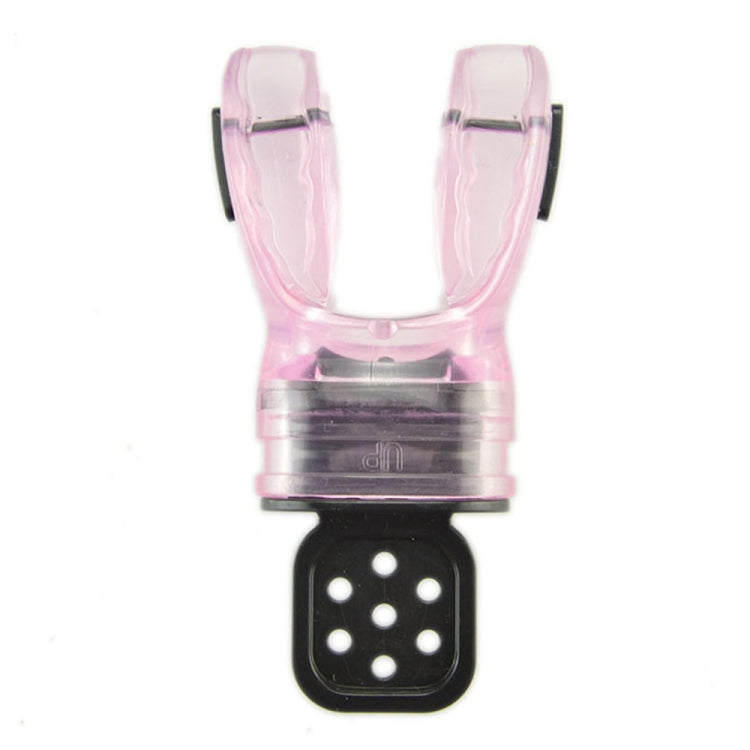Second Stage Breathing Tube Thermoplastic Silicone Mouthpiece — Black