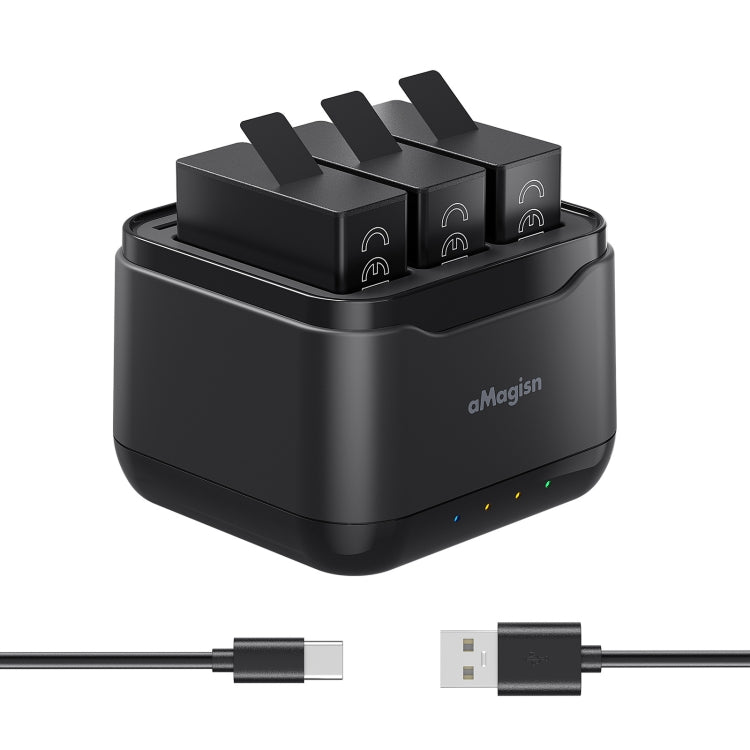 AMagisn Battery Charger Charging Seat, For GoPro HERO13 Black