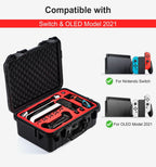 DEVASO For Switch / OLED IP67 Waterproof Storage Case Hardshell Bag