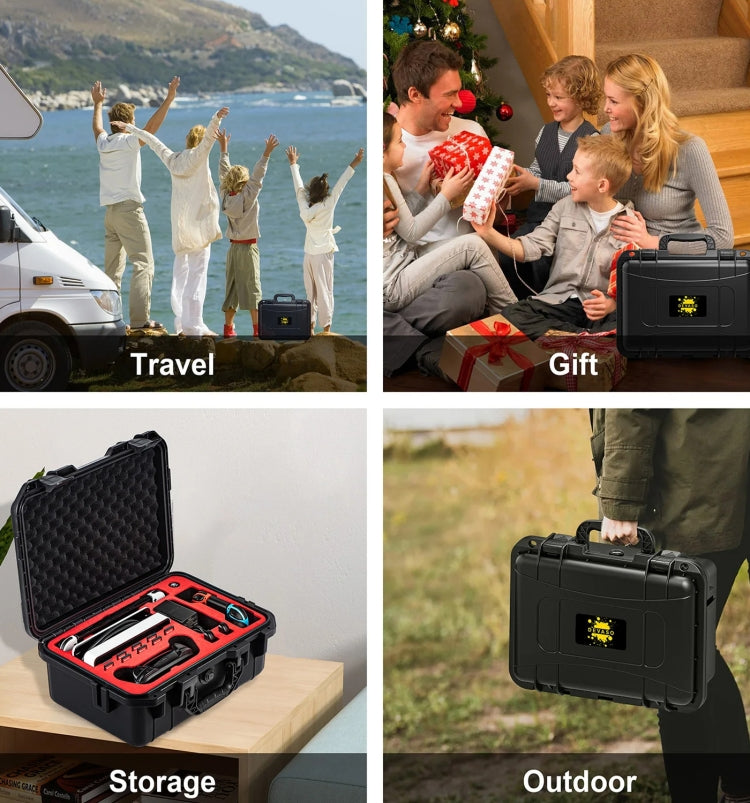 DEVASO For Switch / OLED IP67 Waterproof Storage Case Hardshell Bag
