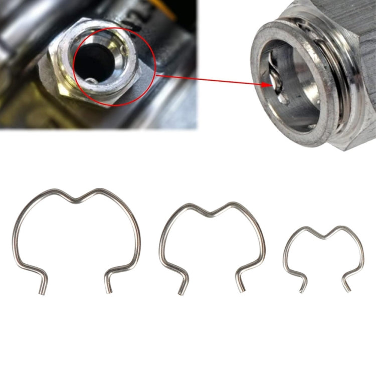 18pcs /Set Quick Connector Clip Transmission Cooler Wire Clip