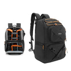Cwatcun D132 DSLR Camera Backpack Hard-shell Crashproof Waterproof Decompression Shoulder Photo Bag