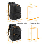 Cwatcun D132 DSLR Camera Backpack Hard-shell Crashproof Waterproof Decompression Shoulder Photo Bag — view 4