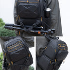 Cwatcun D132 DSLR Camera Backpack Hard-shell Crashproof Waterproof Decompression Shoulder Photo Bag — view 10