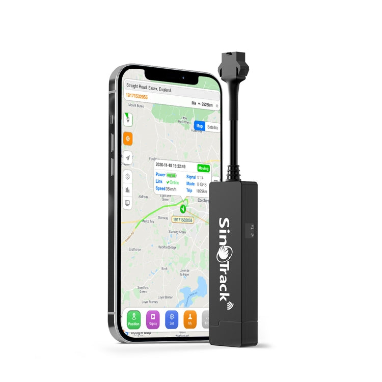 SinoTrack 2G GPS Motorcycle Anti-Theft Positioning Tracker