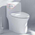 Toilet Flush Handle Replacement Toilet Hand Zinc Alloy Bathroom Accessories — With Chain