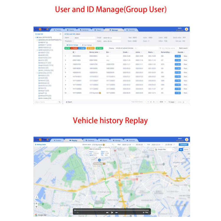 SinoTrack 4G Wireless Car GPS Anti-Theft Locator