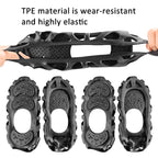 30 Point Cleats Crampons Spikes for Walking, Jogging, Hiking, Mountaineering Ice Snow Grips