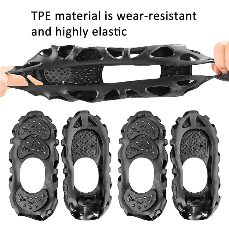 30 Point Cleats Crampons Spikes for Walking, Jogging, Hiking, Mountaineering Ice Snow Grips