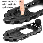 30 Point Cleats Crampons Spikes for Walking, Jogging, Hiking, Mountaineering Ice Snow Grips