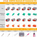 338pcs/Set DT Connector Kit Crimping Tool Set — 338pcs/Set