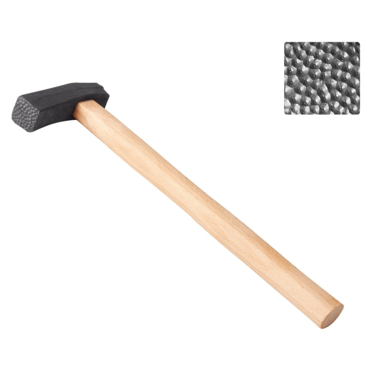 Handmade DIY Square Hammer Gold And Silver Jewelry Texture Hammer — No.2