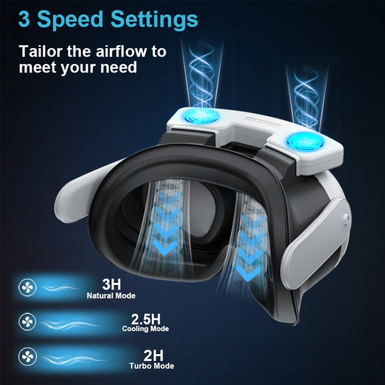 For Meta Quest 3 STARTRC GAMES VR Air Circulation Quick Removal Breathable Replacement Mask