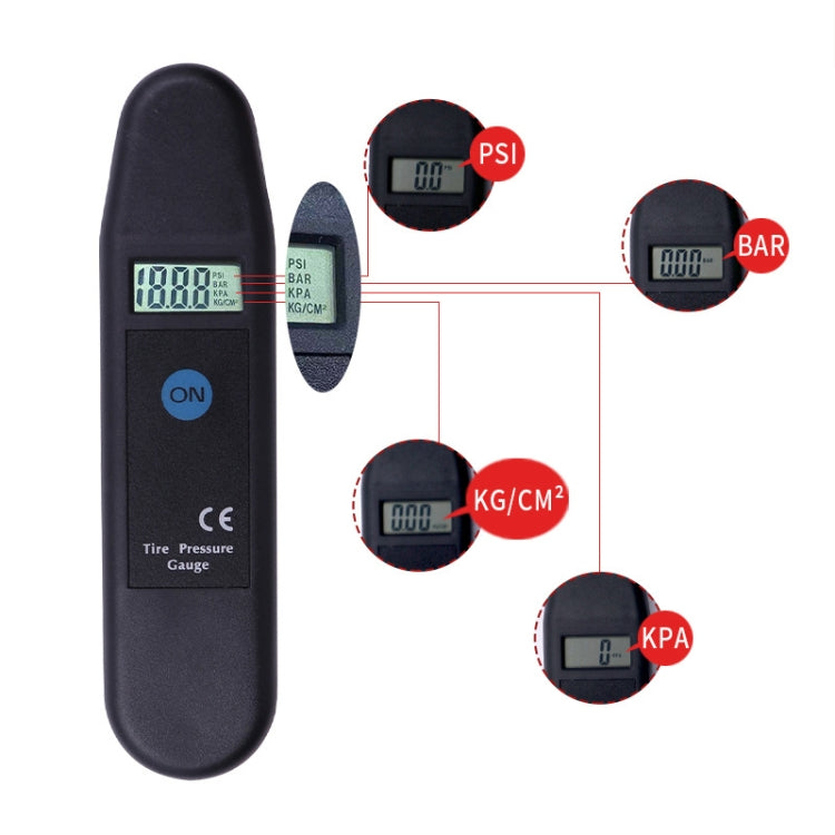 High-Precision Digital Display Car Tire Pressure Gauge