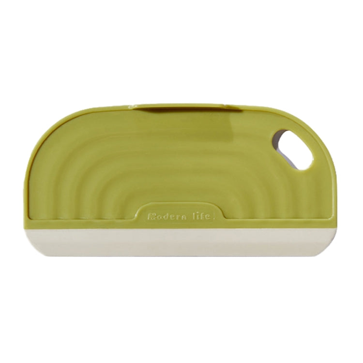 Mini Wiper Bathroom Mirror Glass Silicone Cleaning Tool Countertop Tile Scraper — Cream